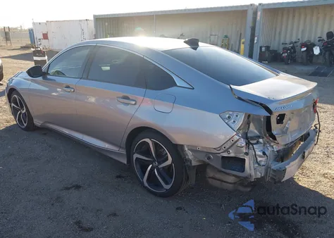 2021 Honda Accord Sport 2.0T from USA, damaged, VIN 1HGCV2F37MA026771